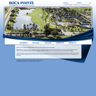 Boca Pointe Community Association - Official Website