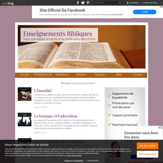 A complete backup of enseignementsbibliques.over-blog.com