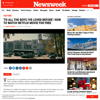 A complete backup of www.newsweek.com/all-boys-ive-loved-before-watch-online-free-streaming-stream-free-tatb-1486880