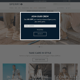 A complete backup of sperry.com