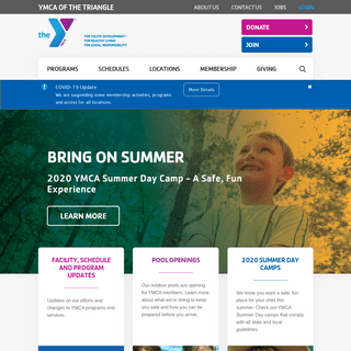 A complete backup of ymcatriangle.org