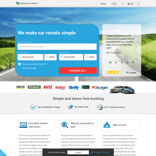 A complete backup of vehicle-rent.com