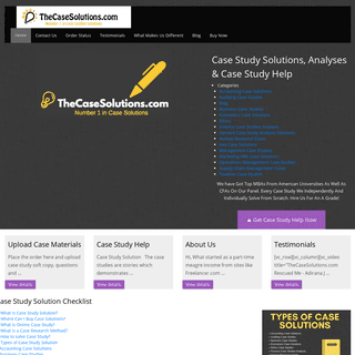 A complete backup of thecasesolutions.com
