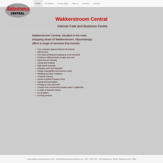 A complete backup of wakkerstroomcentral.co.za