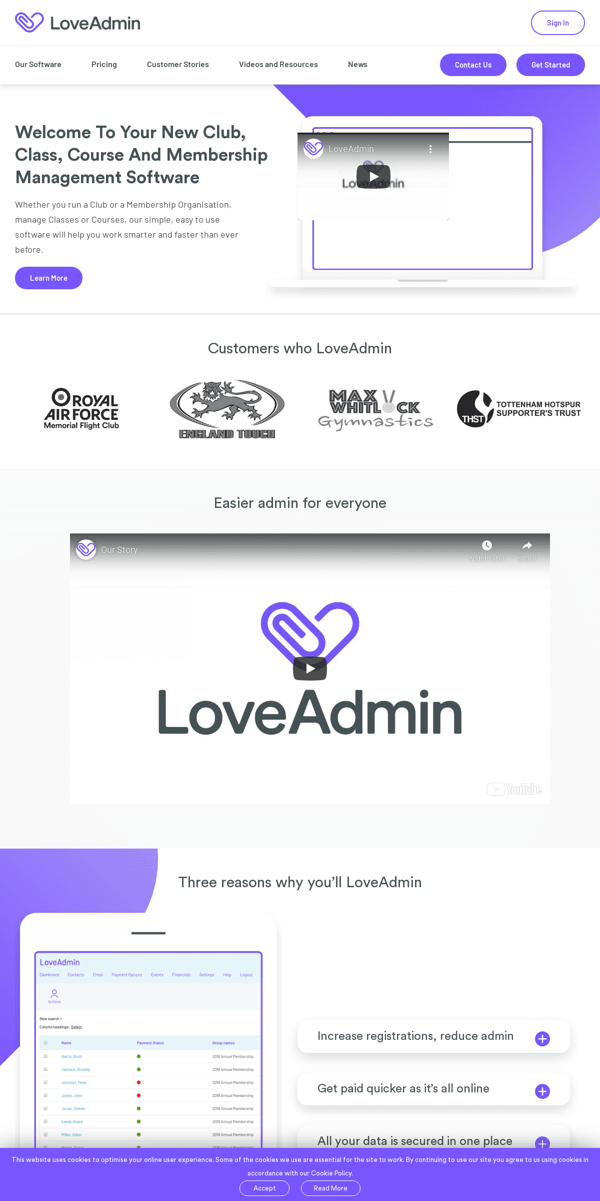 A complete backup of loveadmin.com