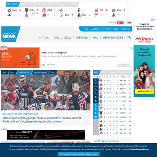 A complete backup of eishockeynews.de