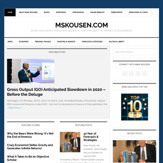 A complete backup of mskousen.com