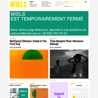 A complete backup of wiels.org