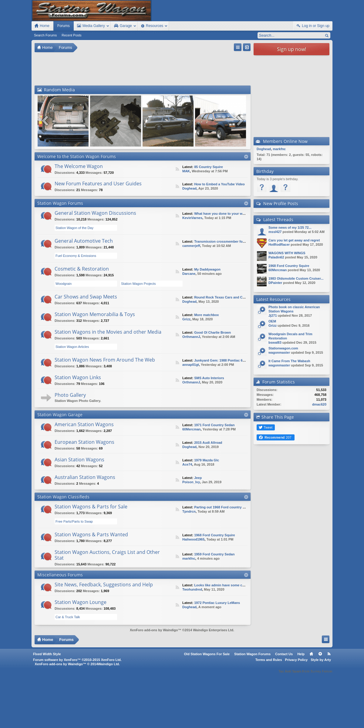 A complete backup of stationwagonforums.com