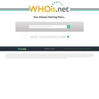 A complete backup of whois.net