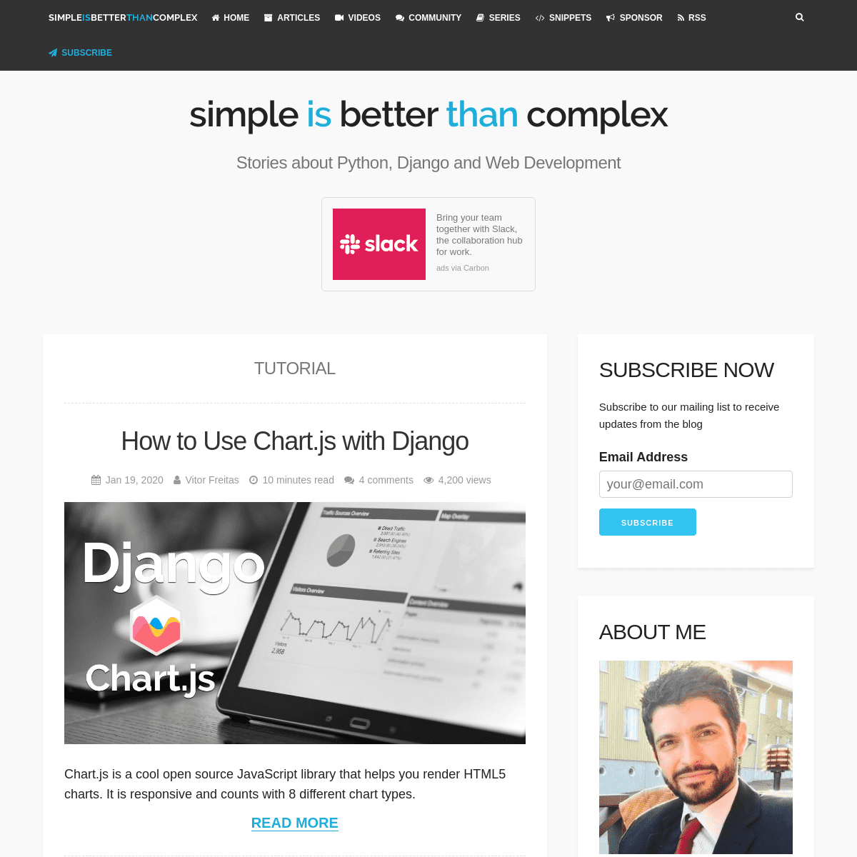 A complete backup of simpleisbetterthancomplex.com