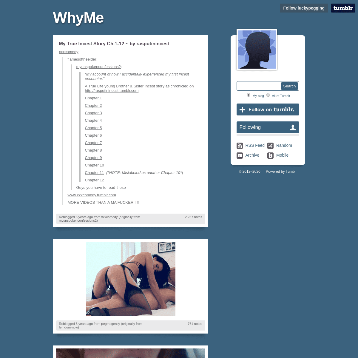 A complete backup of luckypegging.tumblr.com