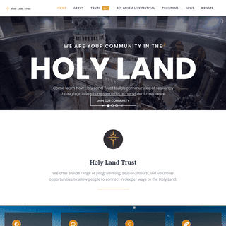 Home - Holy Land Trust