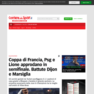 A complete backup of www.corrieredellosport.it/news/calcio/calcio-estero/2020/02/12-66683186/coppa_di_francia_il_psg_approda_in_