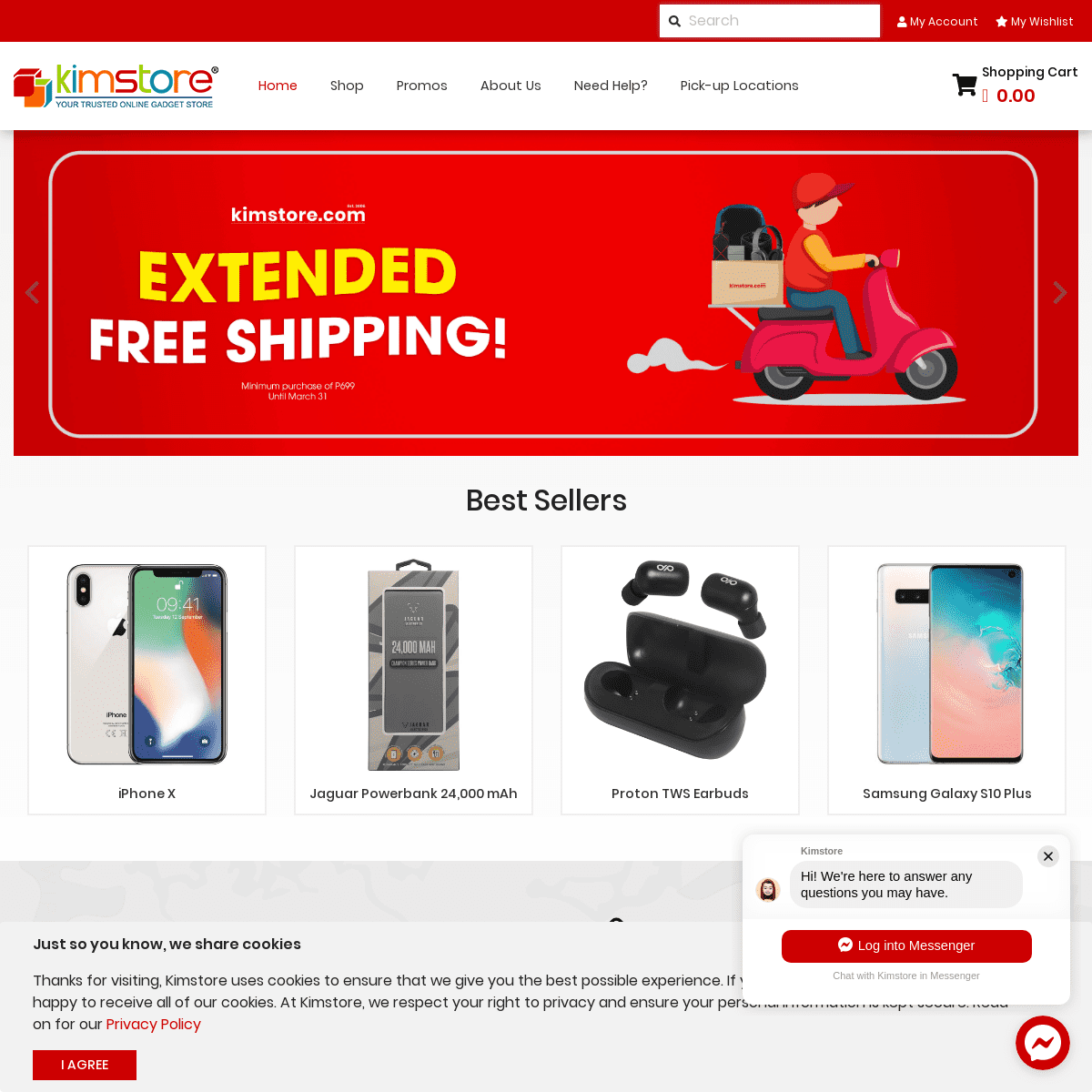 A complete backup of kimstore.com