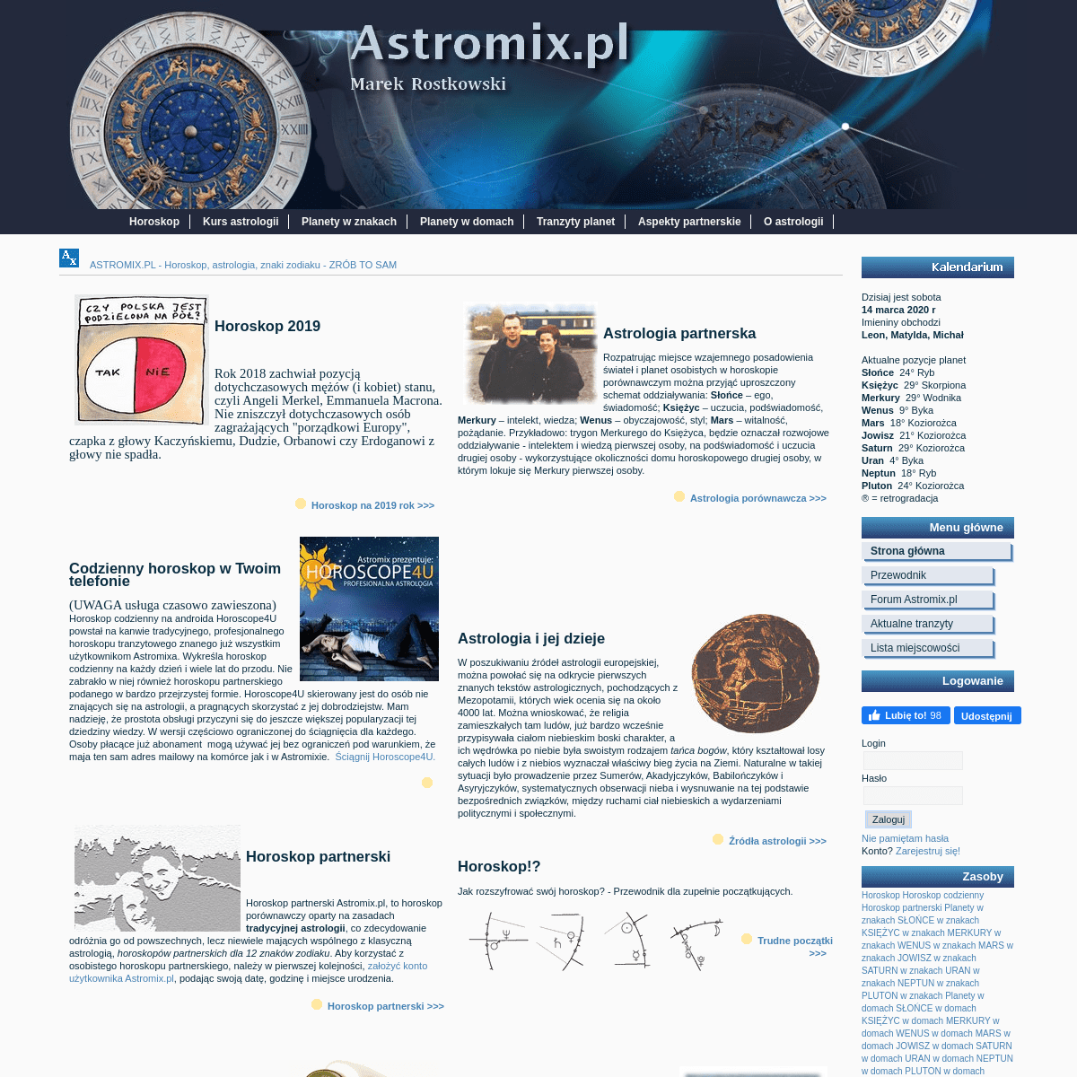 A complete backup of astromix.pl