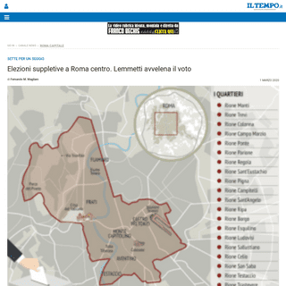 Elezioni suppletive a Roma centro. Lemmetti avvelena il voto - Il Tempo