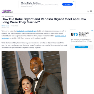A complete backup of www.cheatsheet.com/entertainment/how-did-kobe-bryant-and-vanessa-bryant-meet-and-how-long-were-they-married