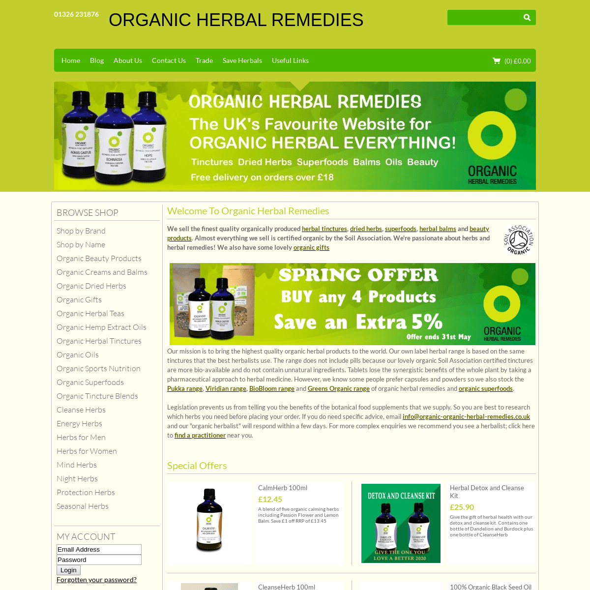 A complete backup of organic-herbal-remedies.co.uk