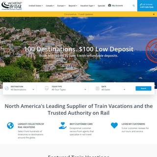 A complete backup of vacationsbyrail.com