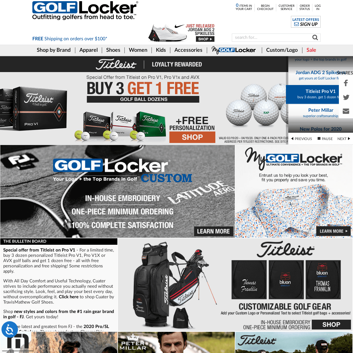 A complete backup of golflocker.com