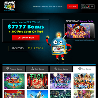 Slotoâ€™Cash Online Casino - $7777 Bonus - US Players Welcome - Sloto Cash Casino