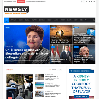 A complete backup of newsly.it
