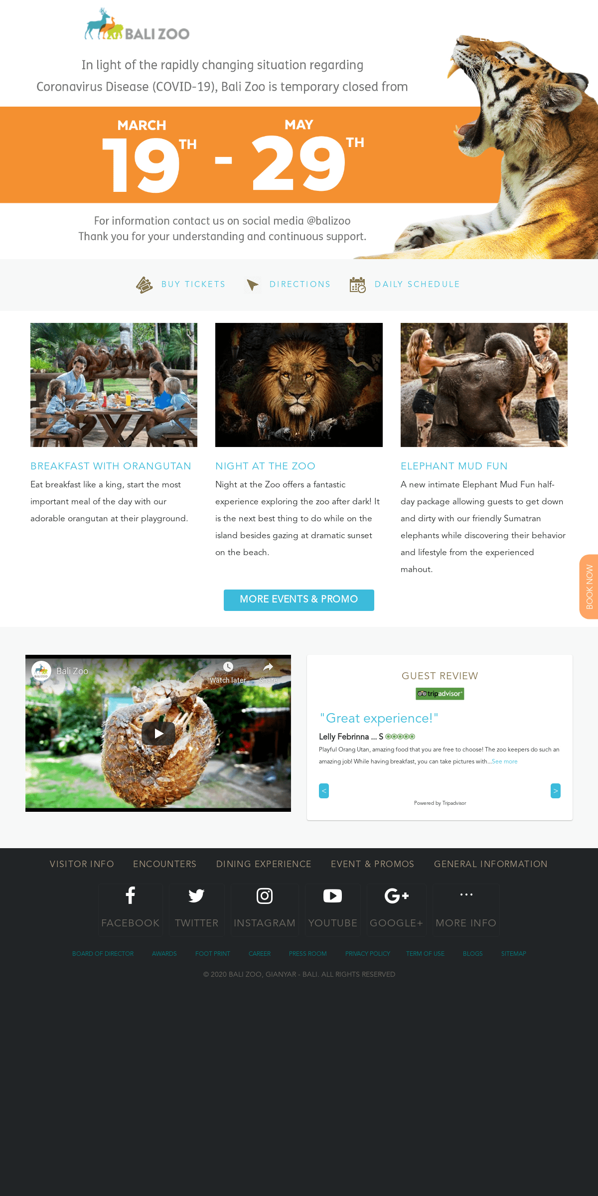 A complete backup of bali-zoo.com