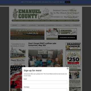 A complete backup of emanuelcountylive.com
