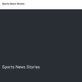 A complete backup of sportsnewsstories.com