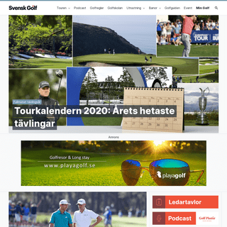 Svensk Golf â€“ Vi inspirerar dig till bÃ¤ttre golf