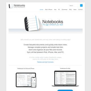 A complete backup of notebooksapp.com
