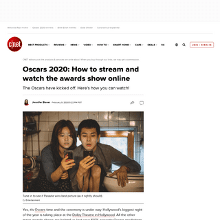 Oscars 2020- How to stream and watch the awards show online - CNET