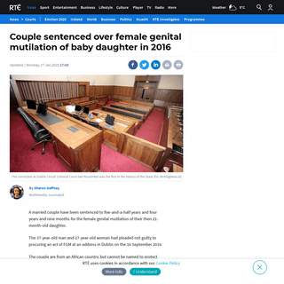 Couple sentenced over genital mutilation of daughter