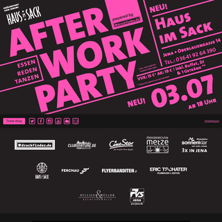 A complete backup of afterworkparty-jena.de