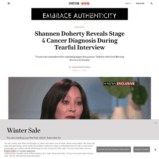 A complete backup of www.vanityfair.com/hollywood/2020/02/shannen-doherty-stage-four-breast-cancer