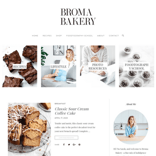 A complete backup of bromabakery.com