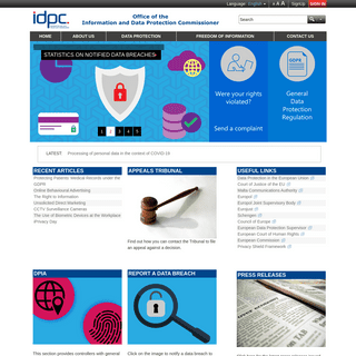 A complete backup of idpc.org.mt