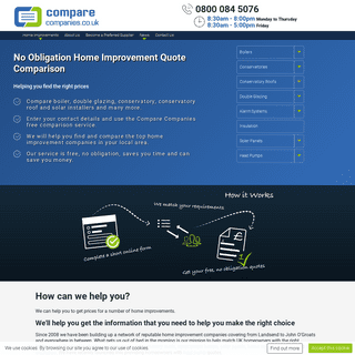 A complete backup of comparecompanies.co.uk