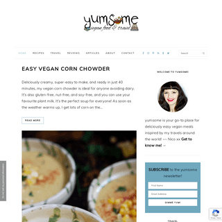 yumsome - vegan food and travel