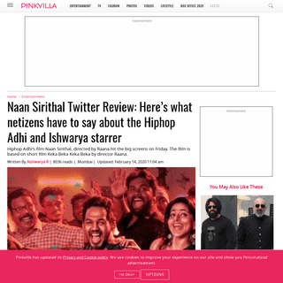 A complete backup of www.pinkvilla.com/entertainment/south/naan-sirithal-twitter-review-here-s-what-netizens-have-say-about-hiph