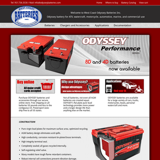 A complete backup of odysseybatteries.com