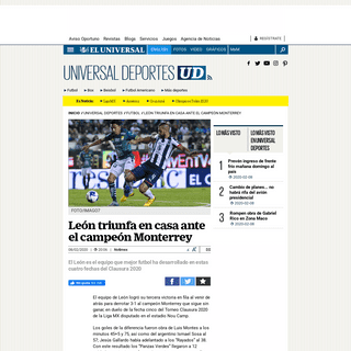 A complete backup of www.eluniversal.com.mx/universal-deportes/futbol/liga-mx-leon-vs-monterrey-en-vivo