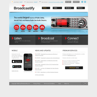 A complete backup of broadcastify.com