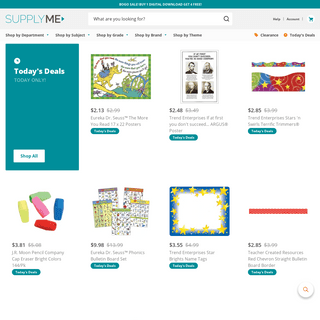 SupplyMe Online Teacher Supply Store (Formerly MPM School Supplies)