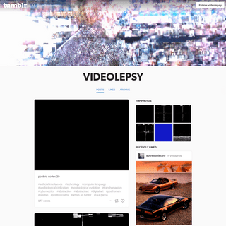 A complete backup of videolepsy.tumblr.com
