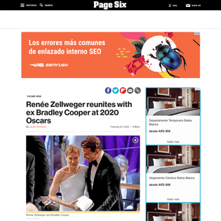 A complete backup of pagesix.com/2020/02/10/renee-zellweger-reunites-with-ex-bradley-cooper-at-2020-oscars/