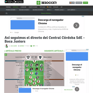 A complete backup of es.besoccer.com/noticia/sigue-el-directo-de-central-cordoba-boca-juniors-794840