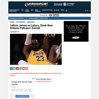 A complete backup of www.eurohoops.net/tr/nba-news-tr/1028990/lebron-james-ve-lakers-zionli-new-orleans-pelicansi-devirdi/