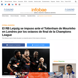 A complete backup of www.infobae.com/america/deportes/futbol-europeo/2020/02/19/el-tottenham-de-mourinho-se-mide-ante-el-rb-leip